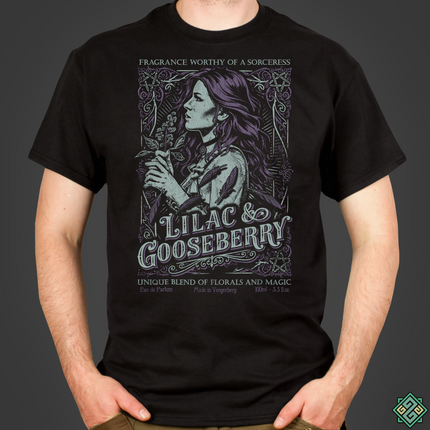The Witcher inspired mens t-shirt with Yennefer of Vengerberg art print
