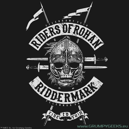 Lord of the Rings themed Riders of Rohan artwork