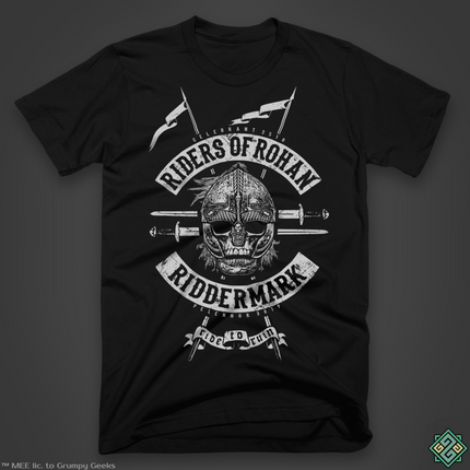 Licensed Lord of the Rings t-shirt with Riders of Rohan design