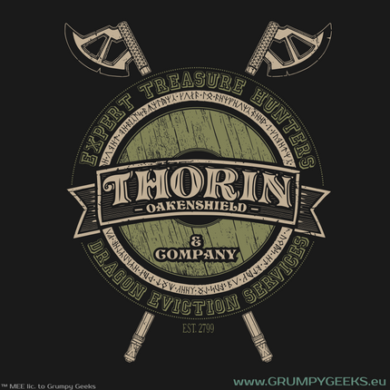 Lord of the Rings themed Thorin and Company artwork