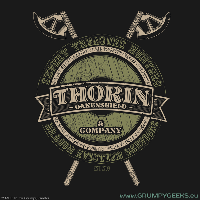 Lord of the Rings themed Thorin and Company artwork