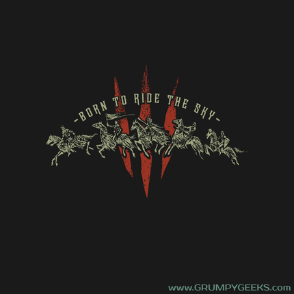 The Witcher inspired Wild Hunt riders design